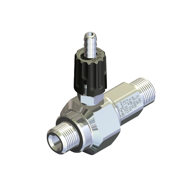 SSt extended chemical injector  3/8 Bsp MM