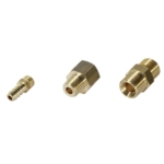 Brass couplings and hose barb fittings