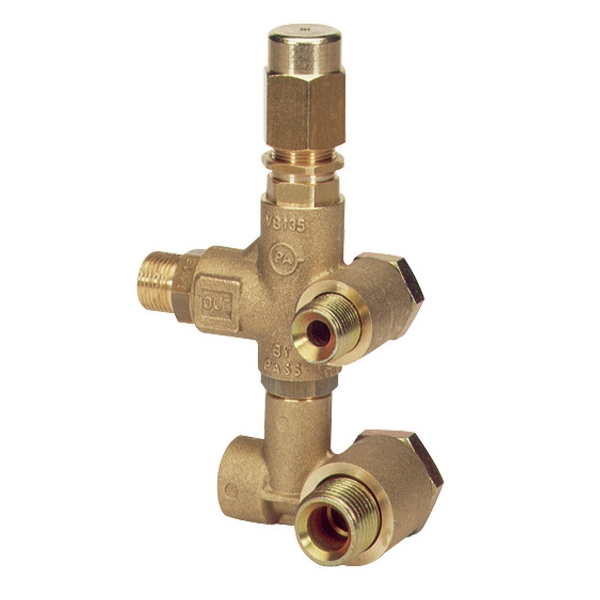 VB 135 - Integrata - fissaggio con viti cave