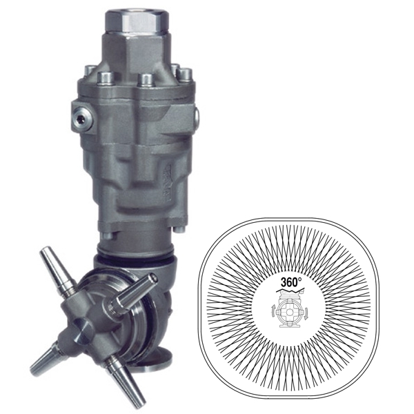 A80R2 - Testina semovente - lavaggio cisterne