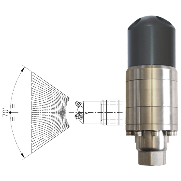 A42 FR 2- Testina semov. pulizia front. - 3 ugelli - stesso angolo