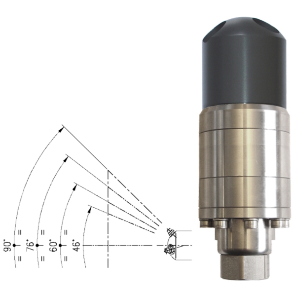 A44 FR 2- Testina semov. pulizia front. - 4 ugelli - angoli diversi