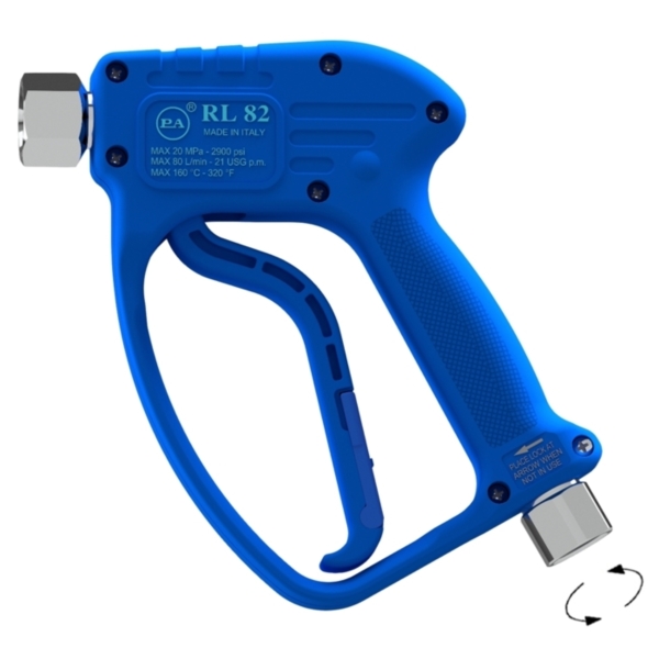 RL 82 + sw - Pistola inox per schiuma e detergenti