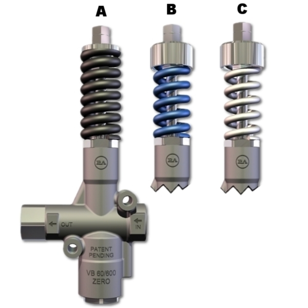 VB60/600-400-250 Zero--Valvola con azzeramento pressione mand.,in bypass.