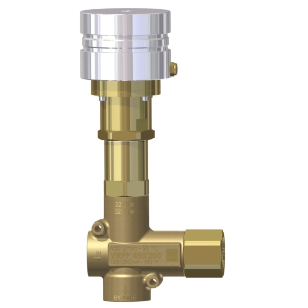 VRPP 450-200  valvola regol.press.- comando  pneumatico