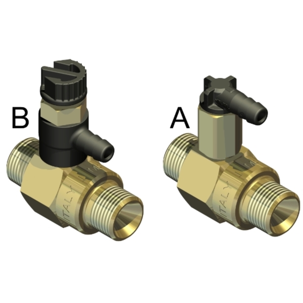Eiettore detergente  Gc3/8 MM-ptgm.orient.