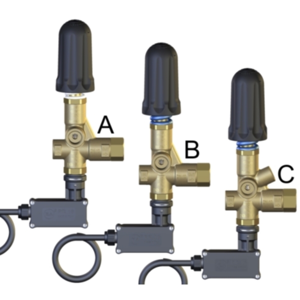 Pulsar Rv con microinterruttore e manopola