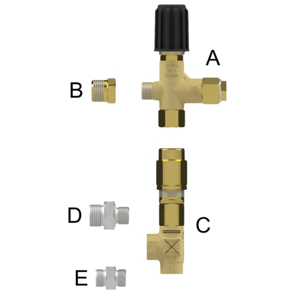 STR - Strozzatore regolabile bypass