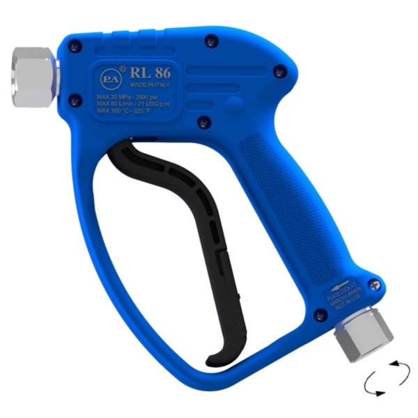 RL 86 + sw - Pistola inox  Ai 316 per schiuma e detergenti