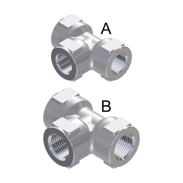 Raccordi a Tii -Ai303 - 60MPa