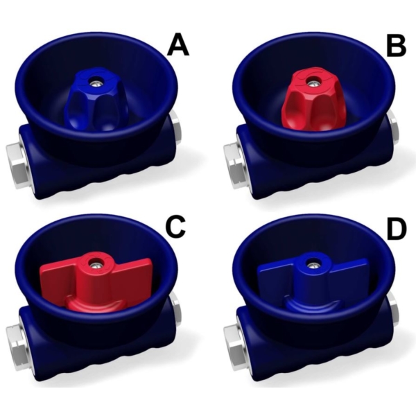 RPS rubinetto a sfera inox