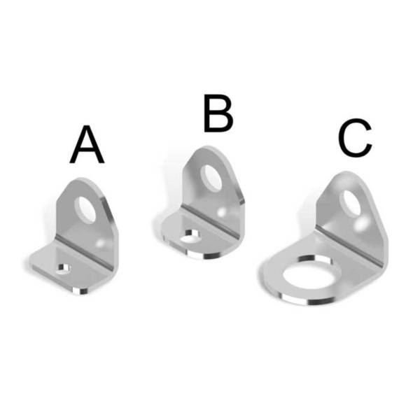 Attacco forato  per Testine Rotanti