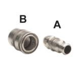 Ball quick coupling for water suction Ø22 mm