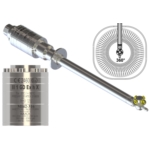 MI42-316- Testina motore idrocinetico - Ø62,5 mm - pulizia cisterne  - NSF-FDA conforme-- Atex 2460