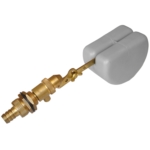 RGO - Brass float valve + 17mm hose barb + strainer