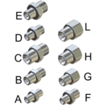 Stainless steel couplings-60MPa