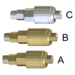 Swivel   for  high pressure hose reel -sst/brass